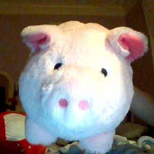 Soft Plush Pig Piggy Bank